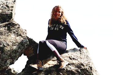Freiwillige Anna Kraus