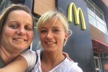 Erstes Foto mit Julia nach der freudigen Botschaft
