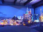 Las Vegas bei Nacht im Miniatur-Wunderland