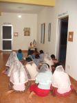 Die Kinder beim beten