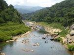 Unsere Badestelle am Fluss Huluganga