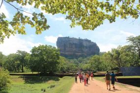 Der Löwenfelsen in Sigiriya