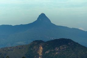 Der erste Blick auf den Berg