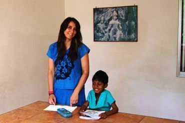 Freiwillige Lisa Völkel