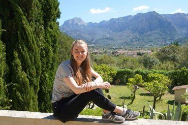 Freiwillige Johanna Teichmann